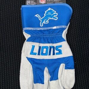 Detroit Lions NFL PROFESSIONAL SUEDE WORK GLOVES
